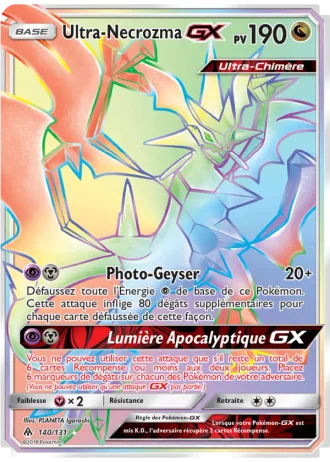 Ultra-Necrozma GX #140 — Lumière Interdite