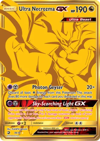 Ultra Necrozma GX #78 — Dragon Majesty