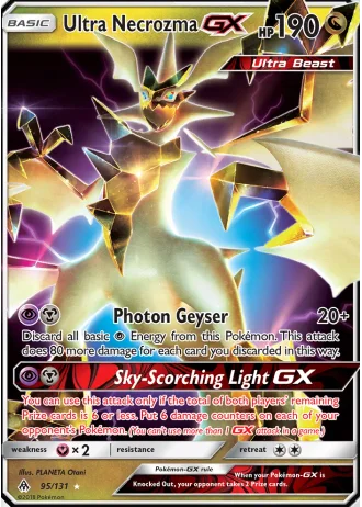 Ultra Necrozma GX #95/131 — Forbidden Light