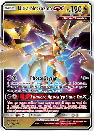 Ultra-Necrozma GX SM126 — Soleil & Lune Promos