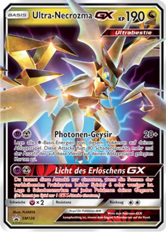 Ultra-Necrozma GX SM126 — Sonne & Mond Promos