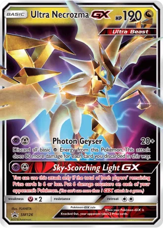 Ultra Necrozma GX SM126 — Sun & Moon Promos