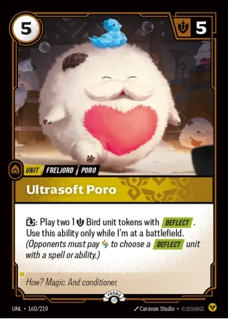 Ultrasoft Poro #160/219 — Organized Play Promos