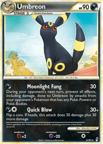 Umbreon #22 — Call of Legends