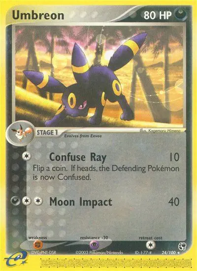 Umbreon #24 — EX Tempesta di Sabbia