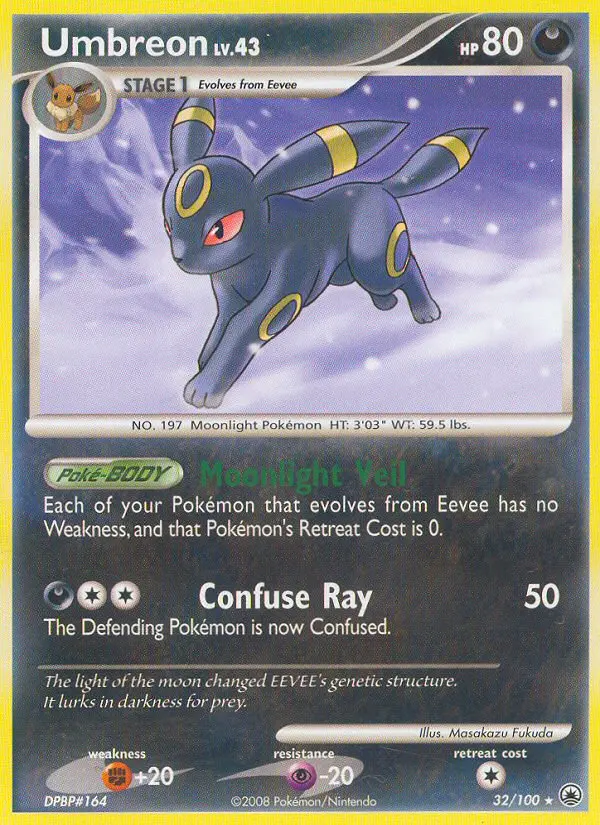 Umbreon #32 — Alba Suprema