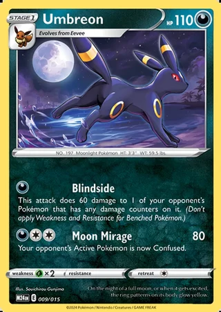 Umbreon #9 — McDonald's Collection 2024