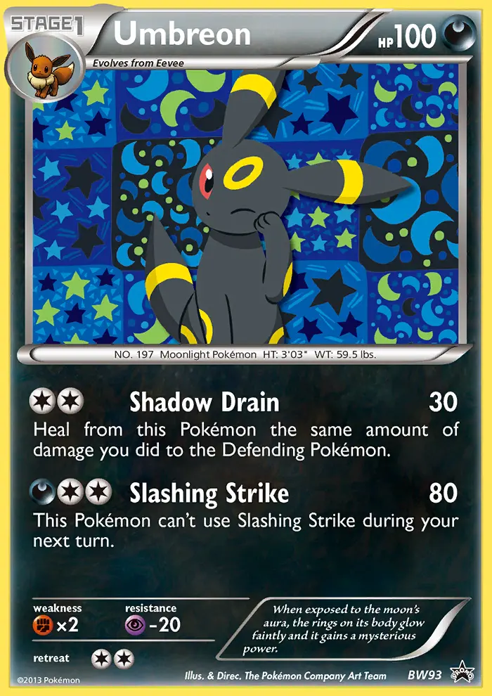 Umbreon BW93 — Black & White Promos