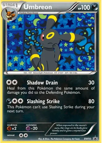 Umbreon #BW93 — Black & White Promos