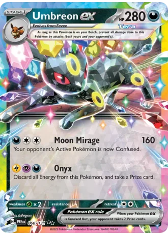 Umbreon ex #060 — Prismatic Evolutions