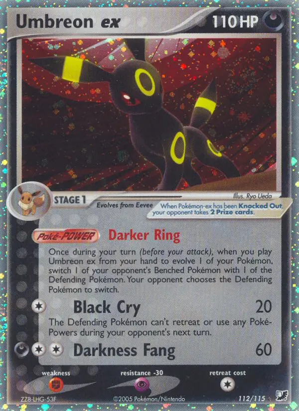 Umbreon ex #112 — Unseen Forces
