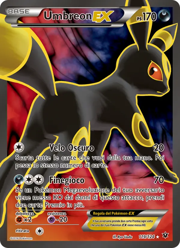 Umbreon EX #119 — Destini Incrociati