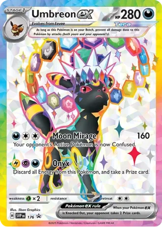 Umbreon ex #176 — Scarlet & Violet Promos