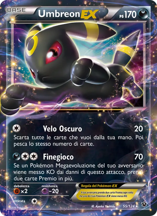 Umbreon EX #55 — Destini Incrociati