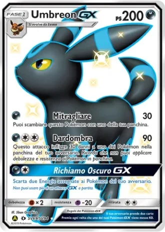 Umbreon GX SV69/94 — Tesoro Cromatico (Destino Sfuggente)