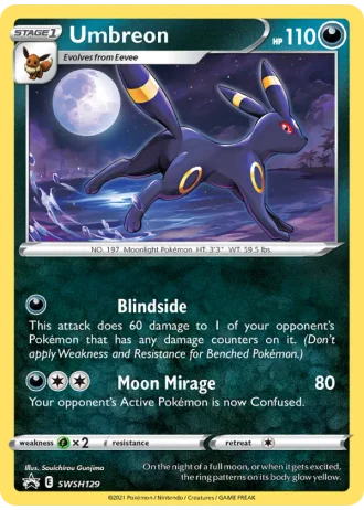 Umbreon #SWSH129 — Sword & Shield Promos