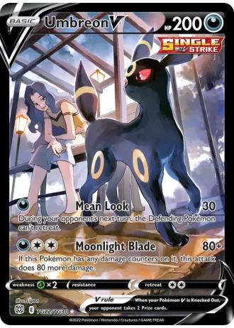 Umbreon V #TG22 — Trainer Gallery (Brilliant Stars)
