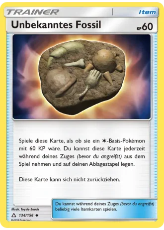 Unbekanntes Fossil #134/156 — Ultra-Prisma