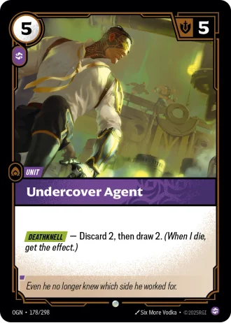 Undercover Agent #178/298 — Origins