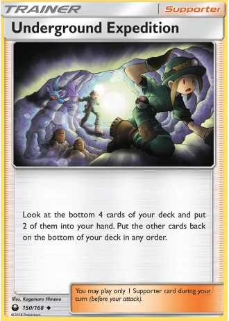 Underground Expedition #150/168 — Celestial Storm