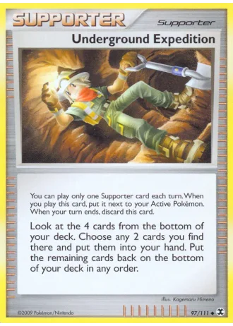 Underground Expedition (League Crosshatch June 2010) #97/111 — Rising Rivals