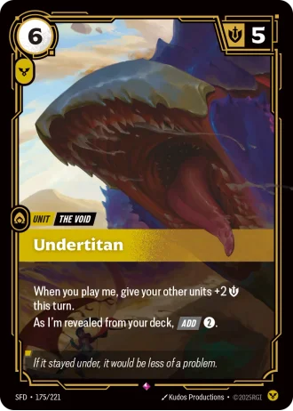 Undertitan #175/221 — Spiritforged