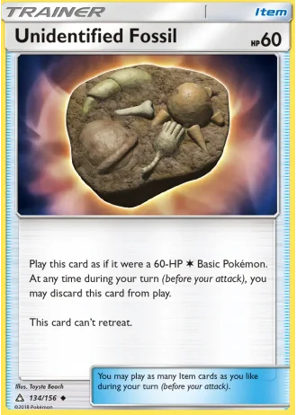 Unidentified Fossil #134/156 — Ultra Prism