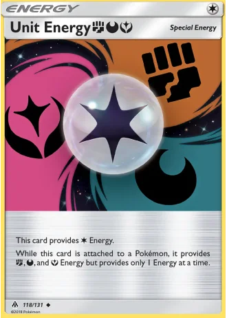 Unit Energy FightingDarknessFairy #118/131 — Forbidden Light