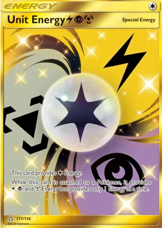 Unit Energy LightningPsychicMetal #171/156 — Ultra Prism