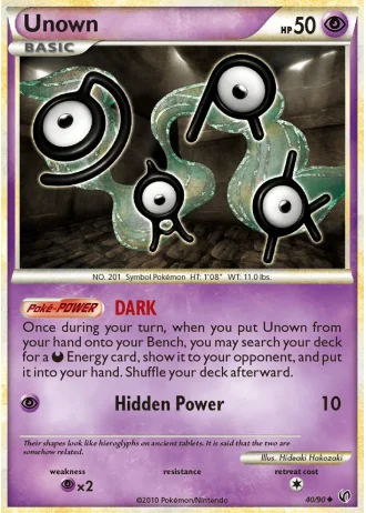Unown #40/90 — Senza Paura