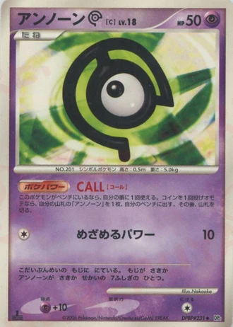 Unown C — Space-Time Creation