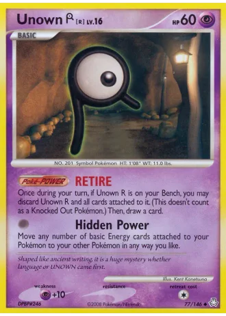 Unown R #77/79 — World Championships 2010