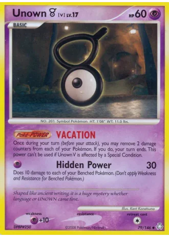 Unown V #79 — Legends Awakened