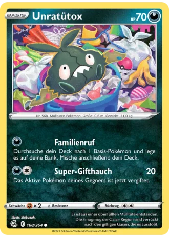 Unratütox #168/264 — Fusionsangriff