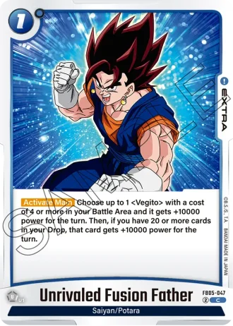 Unrivaled Fusion Father FB05-047 — New Adventure (FB05)