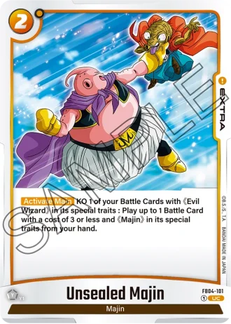 Unsealed Majin FB04-101 — Ultra Limit (FB04)