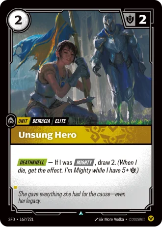 Unsung Hero #167/221 — Spiritforged