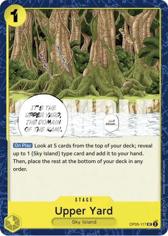 Upper Yard (OP05-117) (Reprint) — One Piece The Best (PRB01)