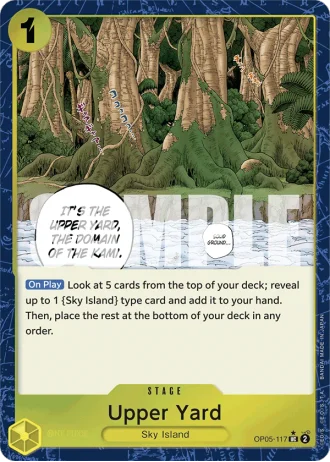 Upper Yard (OP05-117) (Textured Foil) — One Piece The Best (PRB01)