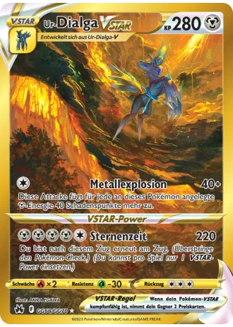Ur-Dialga VSTAR GG68 — Galar-Galerie (Zenit der Könige)