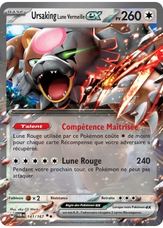 Ursaking Lune Vermeille ex #141/167 — Mascarade Crépusculaire