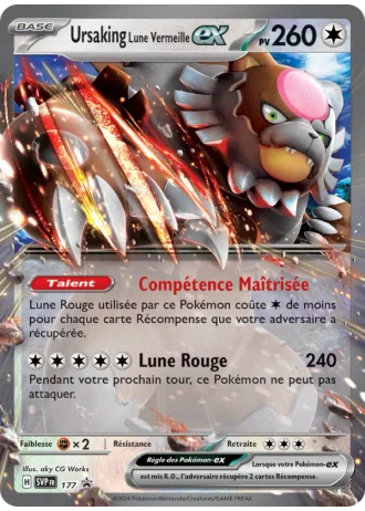 Ursaking Lune Vermeille ex #177 — Écarlate & Violet Promos