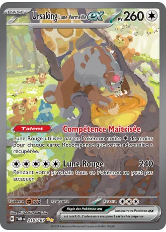 Ursaking Lune Vermeille ex #216/167 — Mascarade Crépusculaire