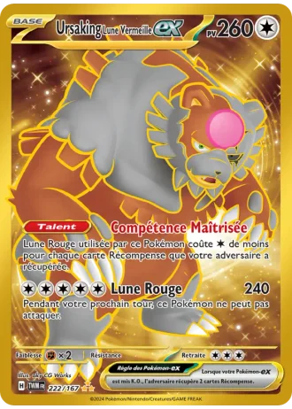 Ursaking Lune Vermeille ex #222/167 — Mascarade Crépusculaire