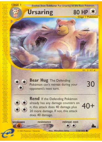 Ursaring #110/144 — Skyridge