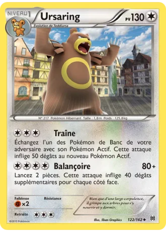 Ursaring #122/162 — Impulsion Turbo
