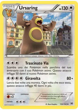 Ursaring #122/162 — Turbo Blitz