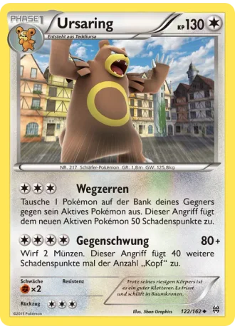 Ursaring #122/162 — TURBOstart