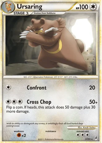 Ursaring #37/95 — Call of Legends