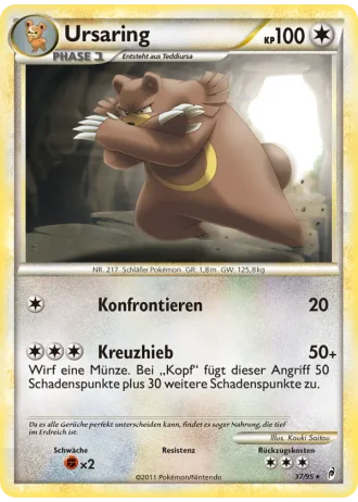 Ursaring #37/95 — Ruf der Legenden